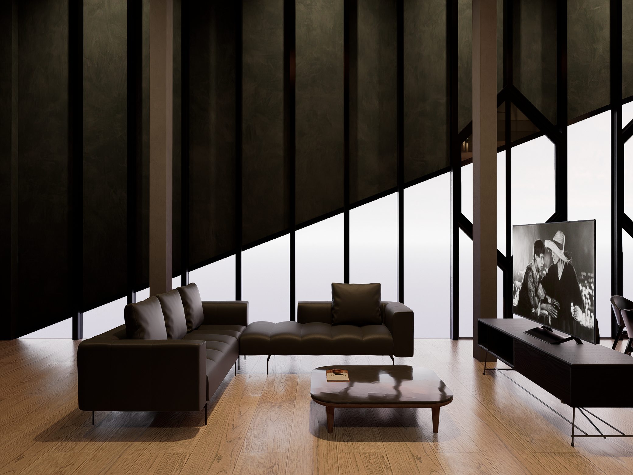 Sala · ventanales
